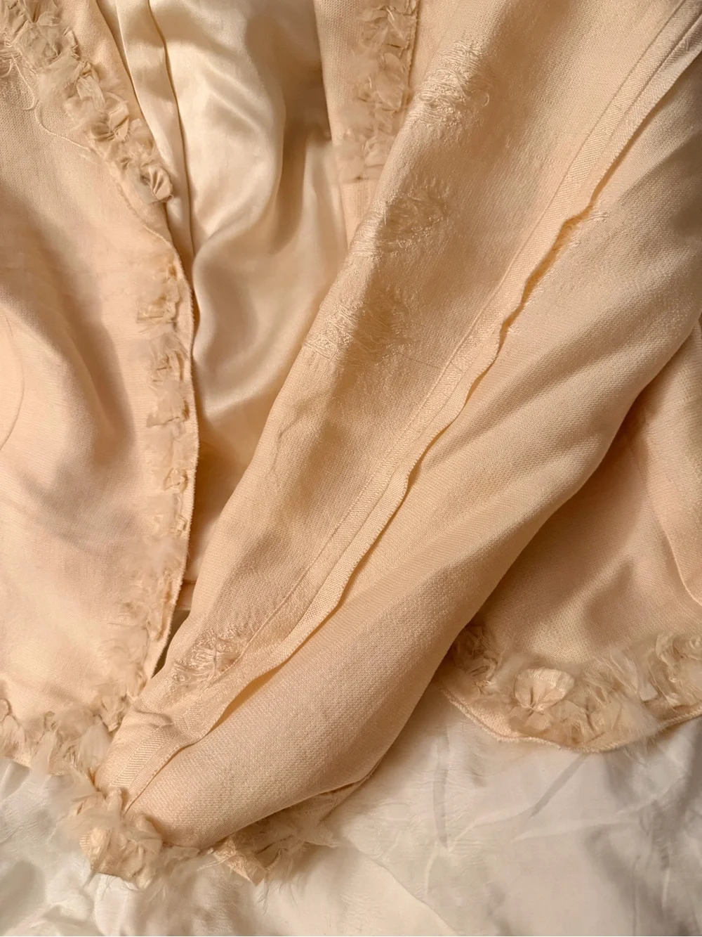 Vintage Dior silk blazer